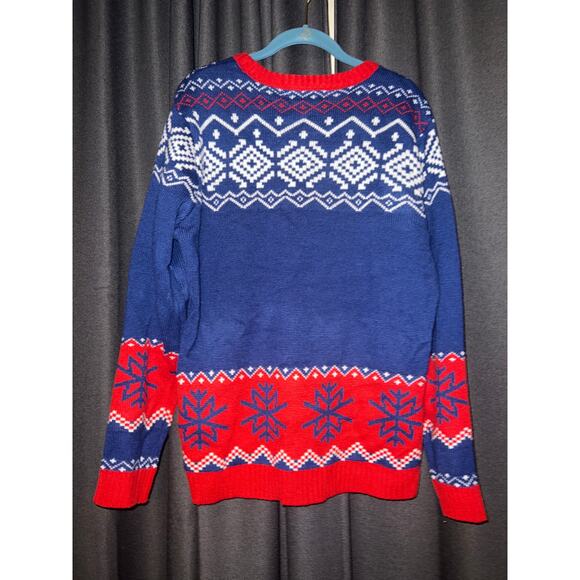 Ugly Christmas Sweater Xmas Size Large Dinosaur - Picture 3 of 3